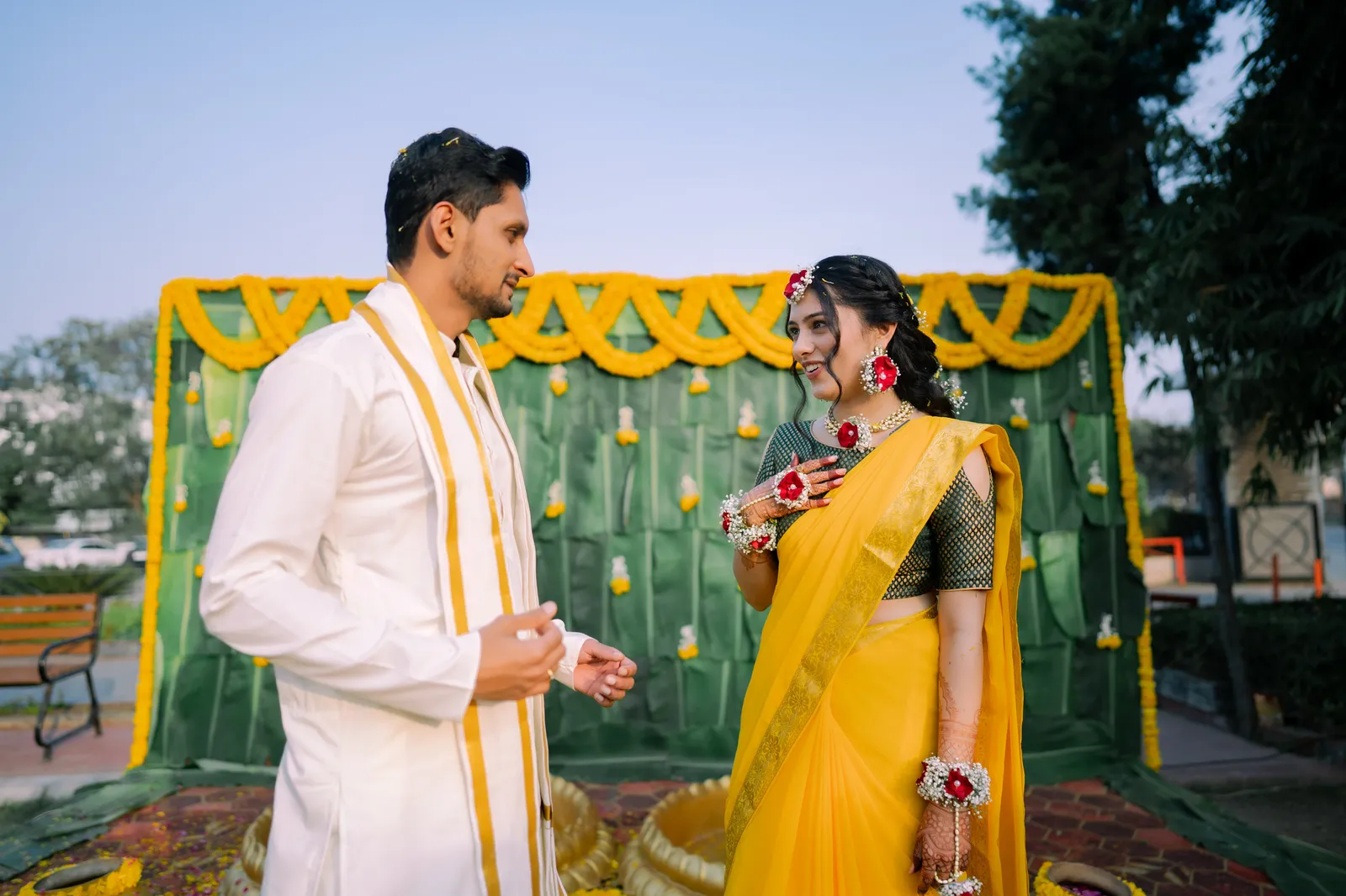 Amita x Abhishek Wedding Portrait