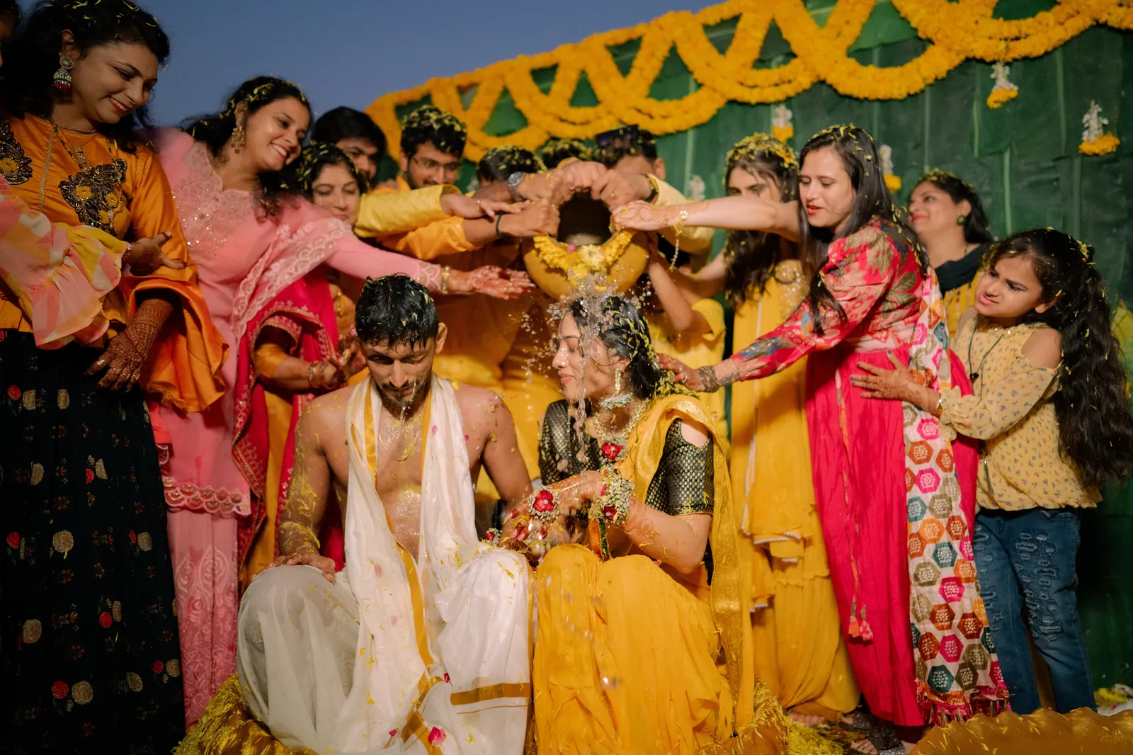 Amita x Abhishek Wedding Portrait