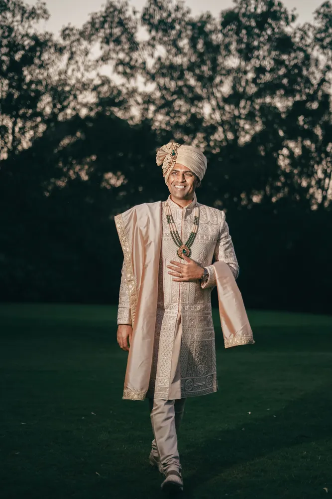 Editorial wedding photo - Ceremony view