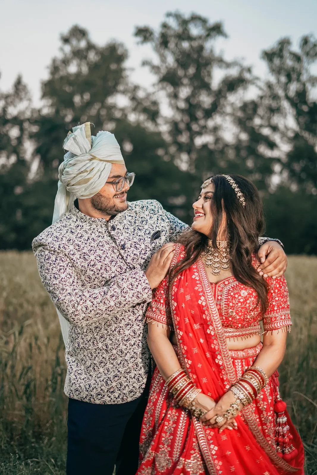 Rini x Akshay Wedding Portrait