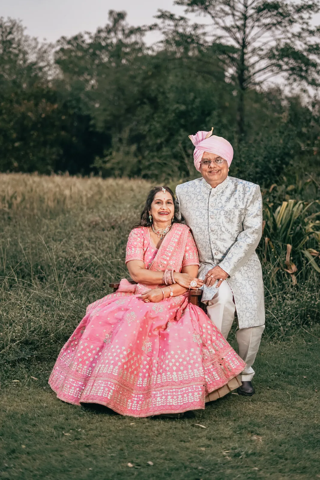 Rini x Akshay Wedding Portrait